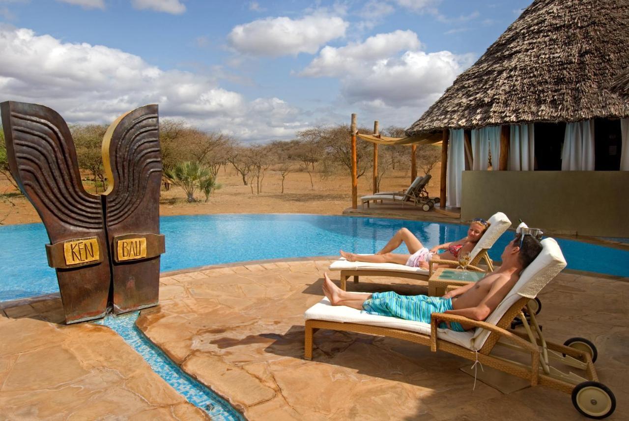Severin Safari Camp Tsavo West National Park Eksteriør bilde